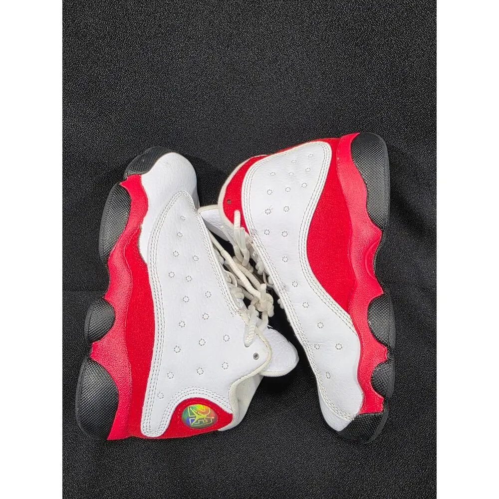 Nike Air Jordan 13 Retro OG Chicago 2026 Little Kids 13C White Red Black